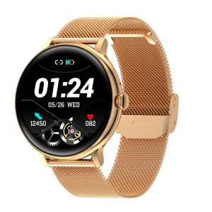 Q71 Pro 1,28 pouces TFT STRAPT STAND STALLE WATCH montre SMART START, support Bluetooth Call / Menstrual Cycle Rappel (Gold) SH601B1081-20