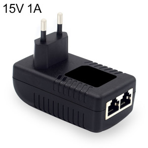 Adaptateur de puissance POE / LAD sans fil 15V 1A (Plug EU) SH903A1944-20