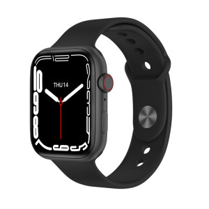 I7 Pro + 1,75 pouce TFT Screen Smart Watch, soutenir la surveillance de la pression artérielle / surveillance du sommeil (noir) SH101C1653-20