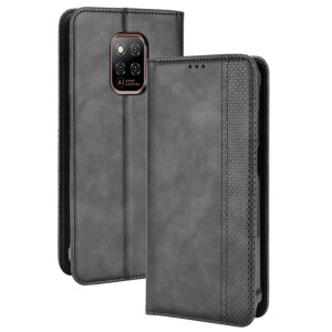 Pour Ulefone Power Armor 14/14 Pro Magnétique Buckle Retro Texture Cuir Téléphone (noir) SH207A1605-20