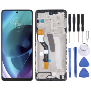 Écran LCD TFT pour Motorola Moto G51 5G Assemblage complet du numériseur avec cadre SH8009847-20