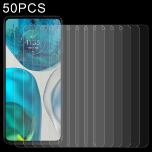 50 pcs 0,26 mm 9h 2,5D Film en verre trempé pour Motorola Moto G52J 5G SH7801623-20