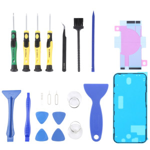 JIAFA JF-8182 21 in 1 Battery Adhesive + LCD Frame Waterproof Adhesive + Repair Tool Set For iPhone 12 Pro SJ17031646-20