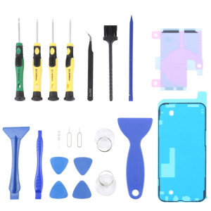 JIAFA JF-8182 21 in 1 Battery Adhesive + LCD Frame Waterproof Adhesive + Repair Tool Set For iPhone 13 Pro Max SJ17111490-20