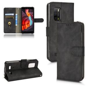 Pour Ulefone Armor X10 Skin Feel Magnetic Flip Leather Phone Case (noir) SH404A608-20