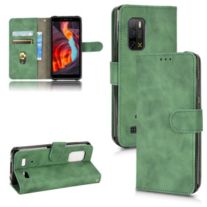 Pour Ulefone Armor X10 Skin Feel Magnetic Flip Leather Phone Case (vert) SH404C1508-20