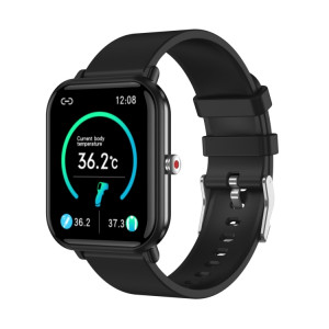 Q9 Pro 1,7 pouce TFT HD Screen Smart Watch, support Surveillance de la température corporelle / surveillance de la fréquence cardiaque (noir) SH601A1637-20