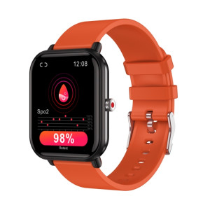 Q9 Pro 1,7 pouce TFT HD Screen Smart Watch, support Surveillance de la température corporelle / surveillance de la fréquence cardiaque (orange) SH601C1551-20