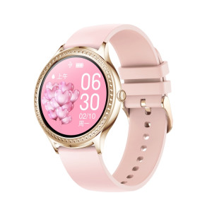 AK35 1,32 pouce IPS Color Screen Smart Watch, Soutenir la surveillance du sommeil / Surveillance de l'oxygène sanguin (groupe de montre en silicone rose)) SH301C660-20