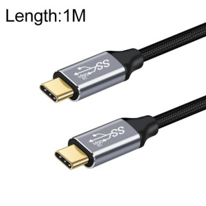 1M 10Gbps USB-C / Type-C Male à mâle Câble de transmission de données de charge mâle SH2602619-20
