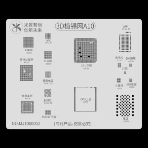 Mijing 3D BGA Solder Reball Tin Plant Net, Modèle: A10 SM09031049-20