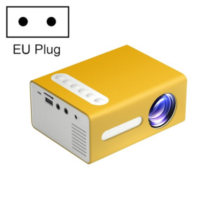 T300 25ansi LED Portable Home Multimedia Game Projecteur, Type de fiche: Plug (jaune) SH901B1156-20