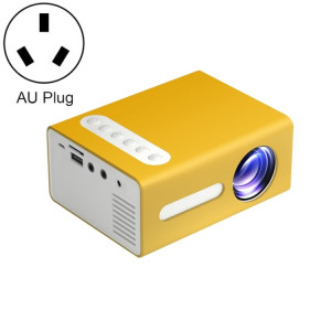 T300 25ansi LED Portable Home Multimedia Game Projecteur, Type de fiche: Plug (jaune) SH903B1984-20