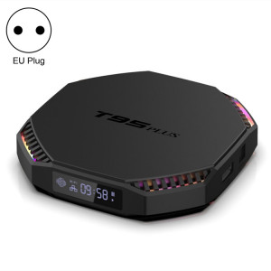 T95 Plus RK3566 Double WiFi Bluetooth Smart TV Set Top Box, 8 Go + 64 Go (Plug EU) SH102B272-20