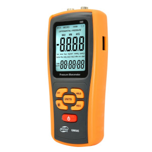 Gauge de pression portable Benetech GM505, batterie non incluse SB22821065-20