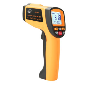 Thermomètre infrarouge Affichage de l'écran LCD Benetech GM1500, batterie non incluse SB22951963-20