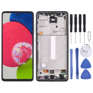 Écran LCD Super AMOLED d'origine pour Samsung Galaxy A52S 5G SM-A528B numériseur assemblage complet avec cadre SH42071667-20