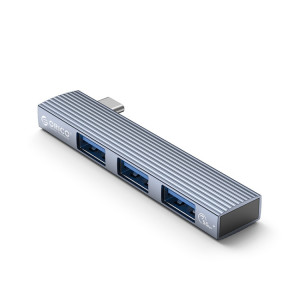 ORICO AH-W13 Transmission USB 3.1x1 + USB 2.0x2 vers USB-C/Type-C + Station d'accueil de chargement (Gris) SO501A1748-20