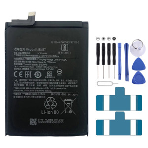 Remplacement de la batterie Li-polymère BM57 5020 mAh pour Xiaomi Redmi Note 10 Pro 4G / Redmi Note 10 Pro Maxsont disponibles SH69131050-20