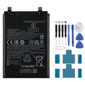 Remplacement de la batterie Li-polymère BM5A 5160 mAh pour Xiaomi Redmi Note 11 Pro Chine, Remarque importante : pour les batteries au lithium, seuls des moyens d'expédition sécurisés vers l'Union européenne (27 SH69181818-20