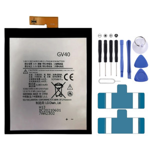 Remplacement de la batterie Li-polymère GV40 3500 mAh pour Motorola Moto Z Force, Remarque importante : pour les batteries au lithium, seuls des moyens d'expédition sécurisés vers l'Union européenne (27 pays), le SH87191899-20