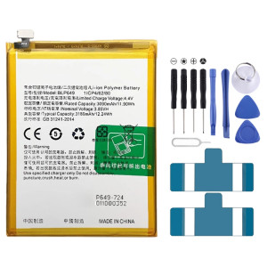 Remplacement de la batterie Li-polymère BLP649 3180 mAh pour OPPO A83 / A1, Remarque importante : pour les batteries au lithium, seuls des moyens d'expédition sécurisés vers l'Union européenne (27 pays), le SH88131558-20
