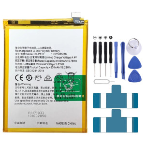 Remplacement de la batterie Li-polymère BLP817 4230 mAh pour OPPO A15 / A15s / A35, Remarque importante : pour les batteries au lithium, seuls des moyens d'expédition sécurisés vers l'Union européenne (27 pays), le SH88421354-20