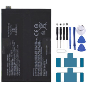 Remplacement de la batterie Li-polymère BLP855 4500 mAh pour OPPO Reno6 Pro 5G / K9 Pro SH88451939-20