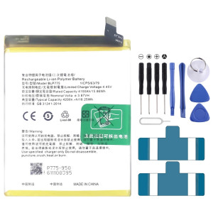 Remplacement de la batterie Li-polymère BLP775 4200 mAh pour Realme X50 5G / Realme X3, Remplacement de la batterie Li-polymère BLP775 4200 mAh pour Realme X50 5G / Realme X3, Remarque importante : pour les batteries SH8868878-20