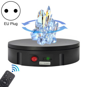 Support d'affichage rotatif de charge de 30 cm, plateau tournant de prise de vue vidéo, charge : 100 kg, prise d'alimentation : (noir) SH802A82-20