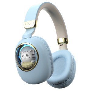 B4 RGB Cartoon Stereo Headset Wireless Bluetooth Headphones (Blue) SH201L855-20