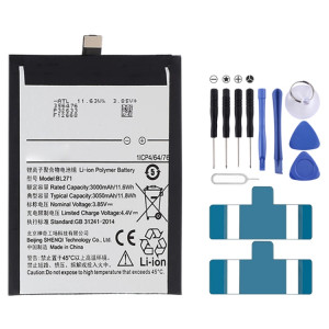 3300mAh BL288 pour remplacement de batterie Li-polymère Lenovo Z5 L78011 SH4531171-20