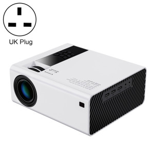 Y6 190ANSI 1024x600P Projecteur LED Prise en charge de la mise en miroir de l'écran, prise britannique SH601B1844-20