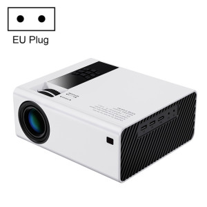 Y6 190ANSI 1024x600P Projecteur LED Prise en charge de la mise en miroir de l'écran, (blanc) SH601C627-20