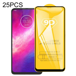 Pour Motorola One Hyper 25 PCS 9D Full Glue Film en verre trempé plein écran SH7524360-20