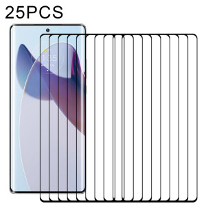 25 PCS Film de verre trempé plein écran à bord incurvé 3D pour Motorola Moto X30 Pro SH98011393-20