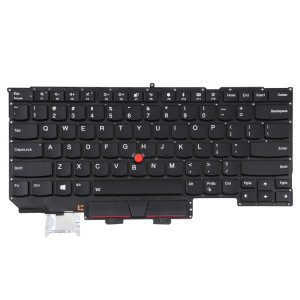 Clavier Version US avec rétro-éclairage et pointage pour Lenovo Thinkpad X1 Carbon 5th Gen 2017 SH7603608-20