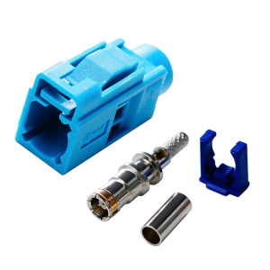 Pour câble RG174 Fakra Radio à sertir connecteur femelle Jack/fiche avec coaxial RF fantôme (Fakra Z) SH301J696-20