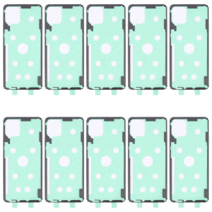 Pour Samsung Galaxy A21S SM-A217F 10 pièces adhésif de couverture de boîtier arrière SH5311116-20