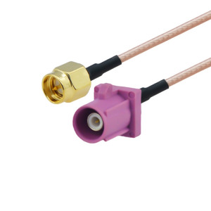 Câble coaxial RG316 d'extension d'antenne de 20 cm (SMA mâle vers Fakra H mâle) SH701H776-20