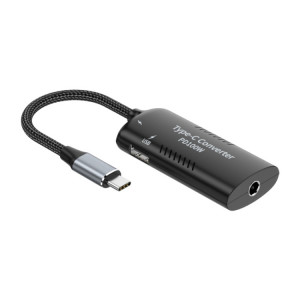 Adaptateur multifonction DC5521/5525 + Type-C + USB femelle vers Type-C SH65011507-20