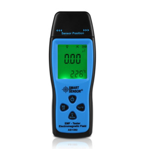 Détecteur de rayonnement électromagnétique portable SmartSensor AS1392 (bleu) SH201B761-20