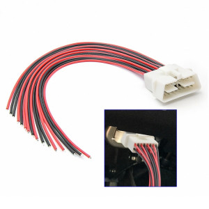 30cm 16Pin Câble d'extension de borne fixe Fiche mâle SH0803646-20