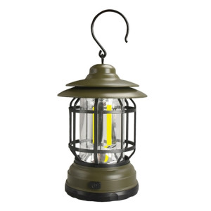 Lampe suspendue rétro portable lanterne camping tente lumière, type : chargement USB (vert) SH202B125-20