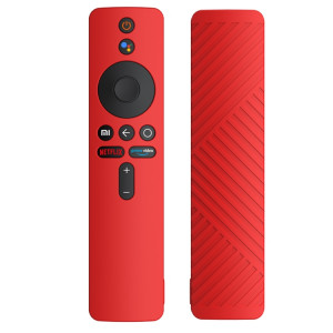 Pour Xiaomi MiBox S Housse de protection en silicone de couleur unie (rouge) SH901C478-20