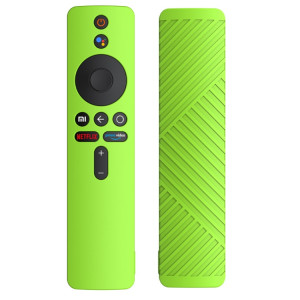 Pour Xiaomi MiBox S Housse de protection en silicone de couleur unie (vert) SH901F140-20