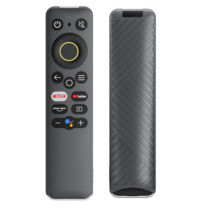 Pour Realme TV 30 pouces / 40 pouces Housse de protection en silicone de couleur unie (transparente) SH101A774-20