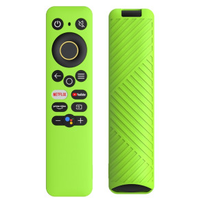 Pour Realme TV 30 pouces / 40 pouces Housse de protection en silicone de couleur unie (vert) SH101F1401-20