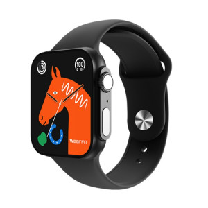 Montre intelligente à écran TFT HW8 Ultra 2,02 pouces, étanche IP67, surveillance de la fréquence cardiaque et de l'oxygène sanguin/modes sportifs multiples (noir) SH601A63-20