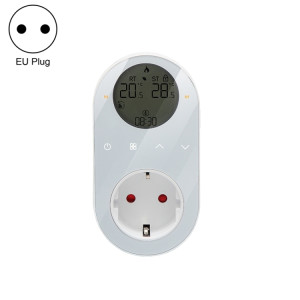 Thermostat LCD enfichable BHT12-CW avec WiFi, (blanc) SH401C1237-20